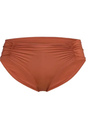 Lindex Swim Brief Bikini Bella Rouche Swimwear Bikinis Bikini Bottoms Bikini Briefs Red