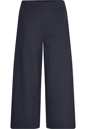 mbyM Philla-M Bottoms Trousers Wide Leg Navy