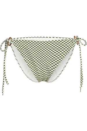 Etam Vaiana Swimsuit Bikini String Bottom Swimwear Bikinis Bikini Bottoms Side-tie Bikinis Green