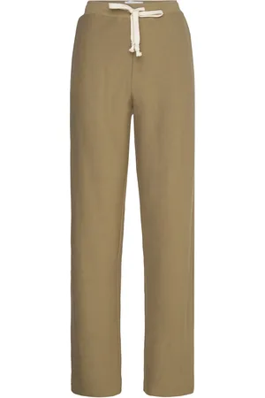 Les Deux Barry Casual Track Pants Bottoms Sweatpants Khaki Green
