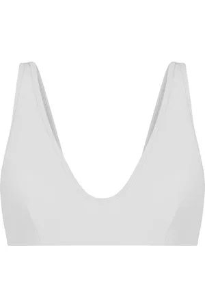 Röhnisch Ayan Bikini Top Swimwear Bikinis Bikini Tops Bandeau Bikinitops White