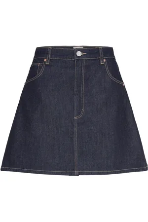 ABrand Aline Skirt Lila Skirts Short Skirts Navy