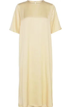 Samsøe Samsøe Sadenise Dress 14905 Designers Knee-length & Midi Yellow