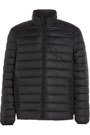 Calvin Klein Recycled Side Logo Jacket Fôret Jakke Black