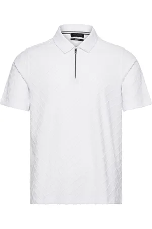 Ted Baker Ansom Tops Polos Short-sleeved White