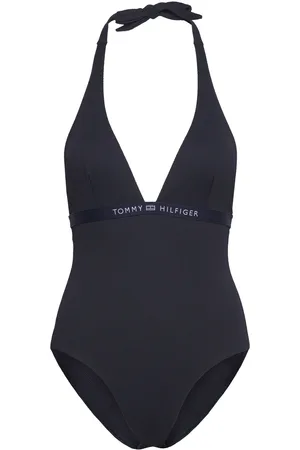 Tommy Hilfiger Halter Piece Rp Badedrakt Badetøy Navy