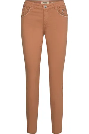 Mos Mosh Sumner Power Pant Bottoms Jeans Slim Orange