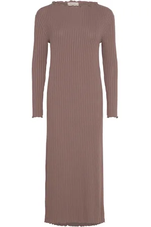 RESIDUS Copin Dress Maxikjole Festkjole Brown