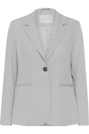 Kaffe Kasakura Blazer Blazers Single Breasted Blazers Grey