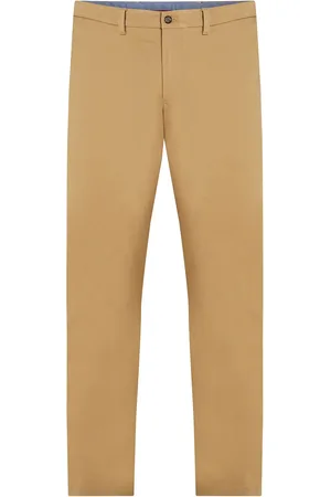 Tommy Hilfiger Chino Denton Printed Structure Bottoms Trousers Casual Beige