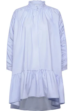 Karen by Simonsen Laurakb Dress Knelang Kjole Blue