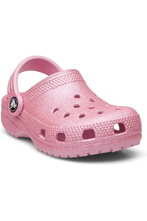 Crocs Classic Glitter Clog T Shoes Clogs Pink