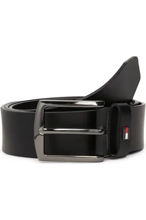 Tommy Hilfiger Denton 3.5 Ext Accessories Belts Classic Belts Black