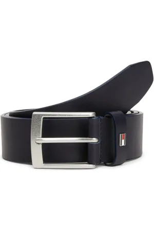 Tommy Hilfiger Adan New Leather 3.5 Ext Accessories Belts Classic Belts Blue