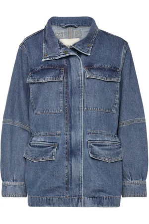 GANT Denim Field Jacket Dongerijakke Denimjakke Blue