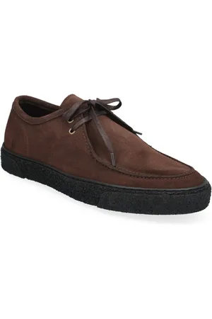 Bianco Biachad Loafer Suede Mokasiner Lave Sko Brown