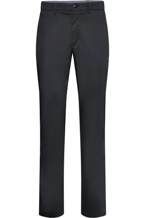Tommy Hilfiger Chino Denton Printed Structure Bottoms Trousers Casual Black