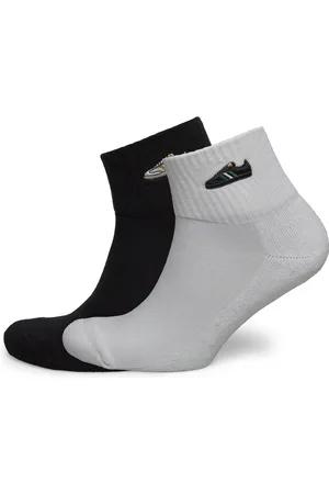 adidas Samba Mid Ankle 2 Pair Pack Sport Socks Footies-ankle Socks White