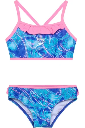 Speedo Disney Frozen Allover 2Pcs Bikini Blue