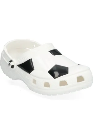 Crocs Classic Soccer Ball Clog K Shoes Clogs White