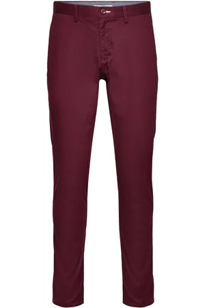 GANT Slim Chinos Bottoms Trousers Chinos Red