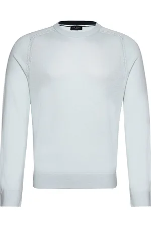 Ted Baker Tivol Tops Knitwear Round Necks Blue