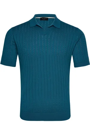Ted Baker Botany Tops Polos Short-sleeved Blue
