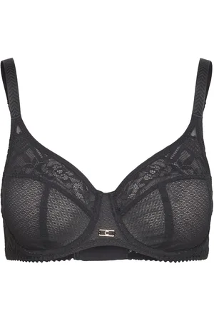 Chantelle Origins Very Covering Underwired Bra Lingerie Bras & Tops Wired Bras Black
