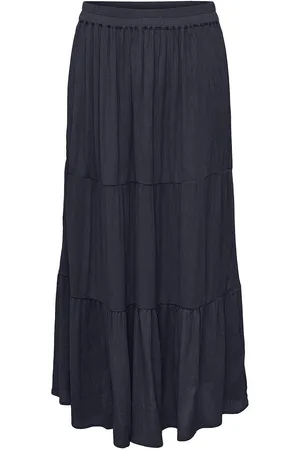 ONLY Onlniki Midi Skirt Wvn Cs Skirts Knee-length & Midi Skirts Navy