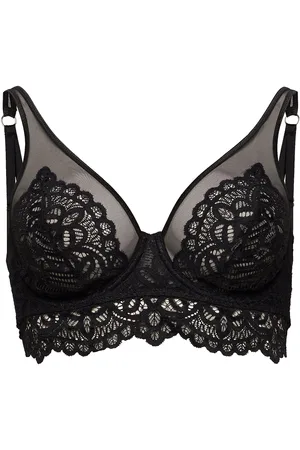 PrimaDonna First_Night Triangle Bra Lingerie Bras & Tops Plunge Bras Black