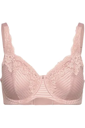 Chantelle Marilyn Very Covering Underwire Bra Lingerie Bras & Tops Full Cup Bras Pink