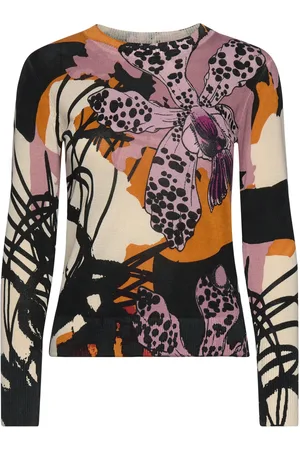 Desigual Orquidea M. Christian Lacroix Tops T-shirts & Tops Long-sleeved Pink