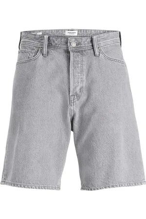 JACK & JONES Jjitony Jjoriginal Shorts Sbd 331 Sn Tops Shirts Denim Shirts Grey Jack & J S