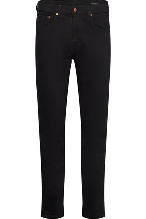 Oscar Jacobson Karl Trousers Bottoms Jeans Regular Black