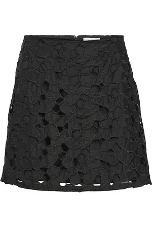 Object Objdivii Re Hw Mini A Skirt 135 Kort Skjørt Black