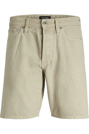 JACK & JONES Jjichris Jjcooper Shorts Am 900 Sn Bottoms Shorts Denim Beige Jack & J S