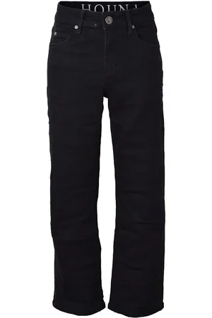 Hound Extra Wide Jeans Bottoms Jeans Wide Jeans Black