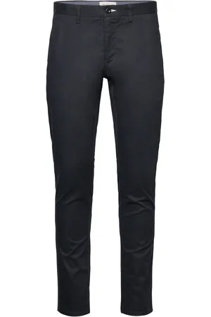 GANT Slim Chinos Bottoms Trousers Chinos Black