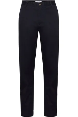 Les Deux Jared Twill Chino Pants Designers Trousers Chinos Navy