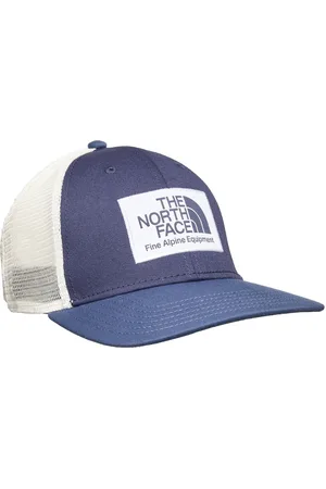 The North Face Deep Fit Mudder Trucker Sport Headwear Caps Blue