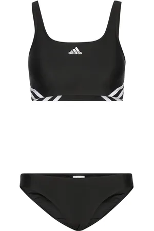 adidas Adidas 3 Stripes Bikini Sport Bikinis Bikini Sets Black
