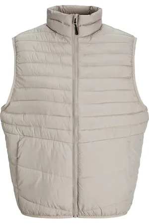 JACK & JONES Jjestate Packable Bw Collar Noos Vest Beige Jack & J S