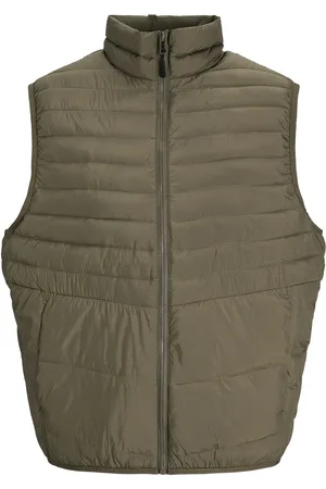JACK & JONES Jjestate Packable Bw Collar Noos Vest Green Jack & J S