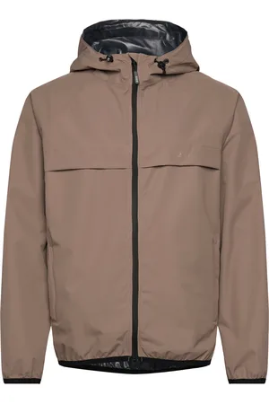 H2O Rømø Lw Rain Jacket - Packable Outerwear Rainwear Rain Coats Brown