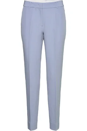 Bruuns Bazaar Rubysus Linea Pants Bottoms Trousers Suitpants Blue