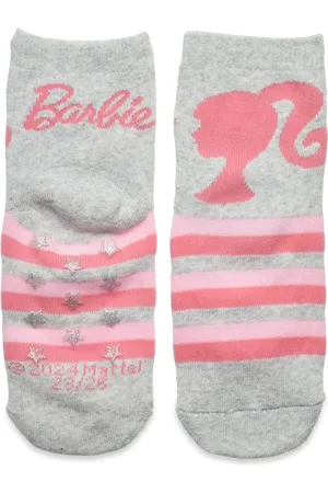 Barbie Socks Socks & Tights Socks Grey