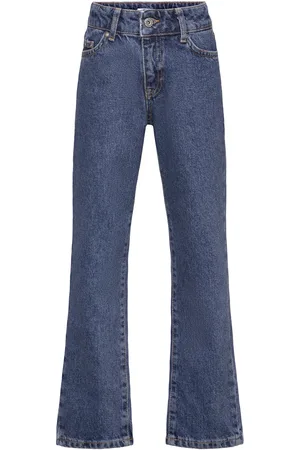 Grunt Nadia Dark Blue Bottoms Jeans Regular Jeans Blue