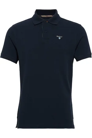 Barbour Trtn Piqu Polo Tops Polos Short-sleeved Blue