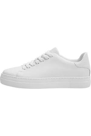 SELECTED Slhdavid Chunky Leather Sneaker Noos Lave Sneakers White
