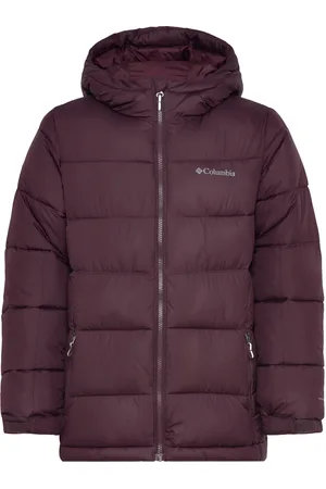 Columbia Pike Lake Ii Hooded Jacket Sport Jackets & Coats Puffer & Padded Purple